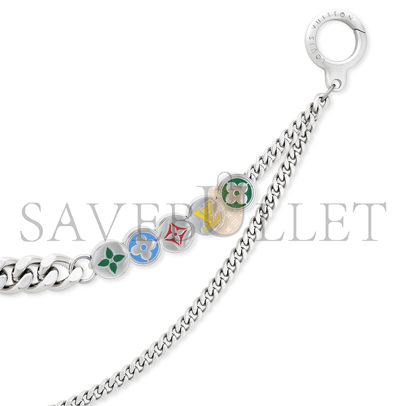 LOUIS VUITTON MONOGRAM CHAIN BELT M02396